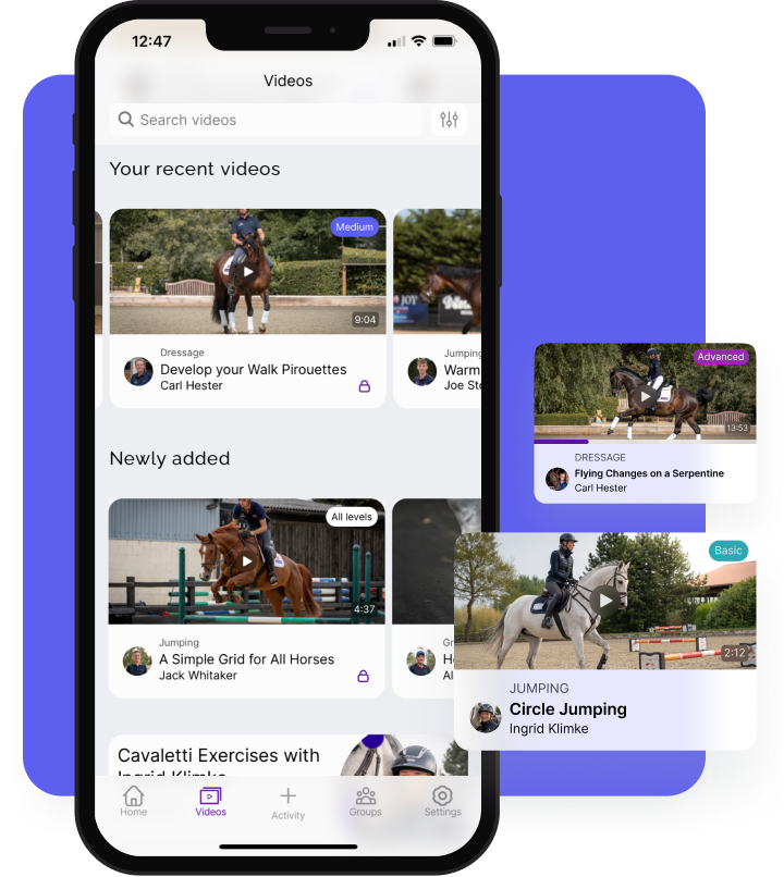 Ridely - The #1 App For Equestrians To Improve Your Riding